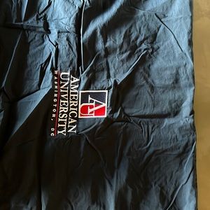 American University Embroidered Body Pillow Cover